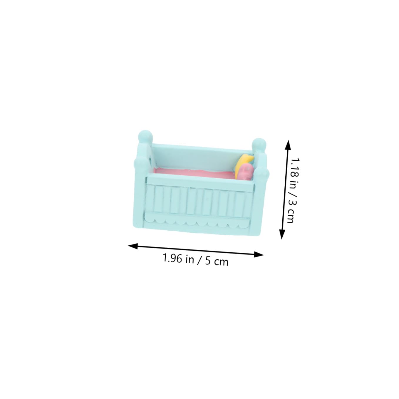 Ciieeo 9stücke Teiliges Cartoon Cake Topper Niedliche Dekoration Für Kuchen Für Feierlichkeiten Wohnaccessoire Babybett Holzpferd Kinderwagen