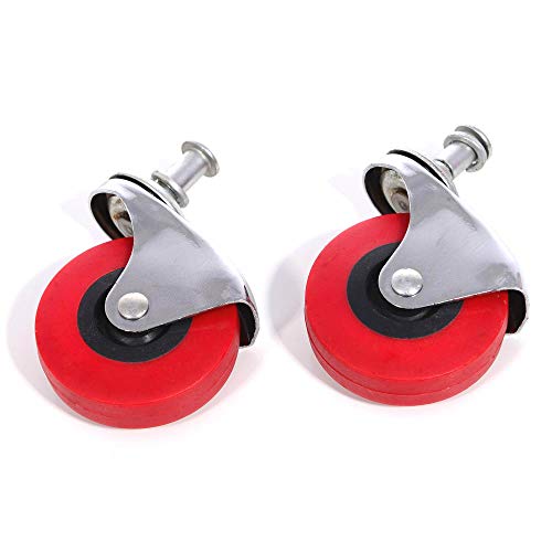BIG RED TR6551 Torin Replacement Swivel Casters, 2.5" Wheels with Posts