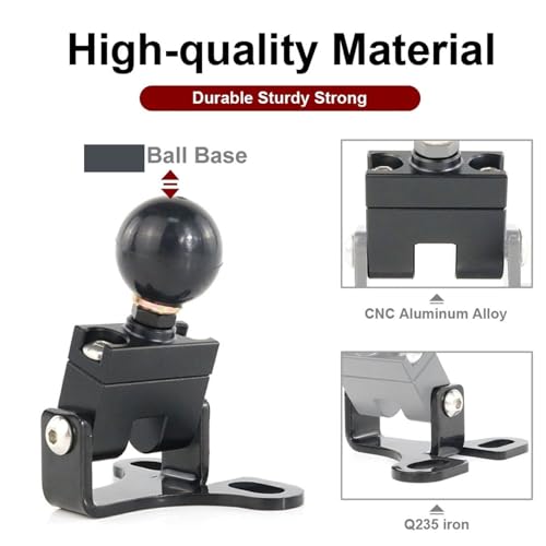 Guidon pince navigation support universel rigide pour CB600F Hornet 599 - 4