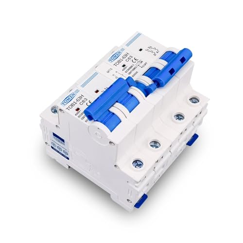 2P+2P AC Dual Power Manual Transfer Switch Circuit Breaker 50HZ/60HZ (Size : 63A)
