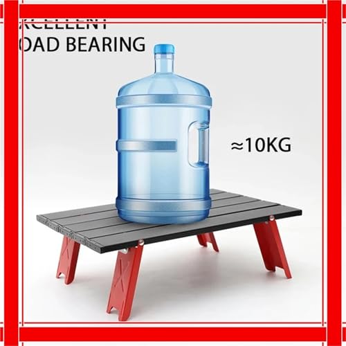 Table de camping pliante robuste avec structure en aluminium