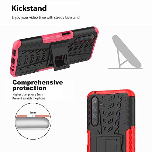 Dedux Custodia per Oppo Realme 6 PRO, [Tough Armor...