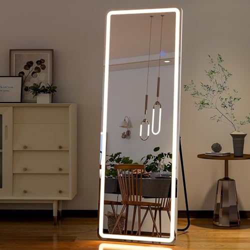 LED Lighted Full Body Floor Mirror