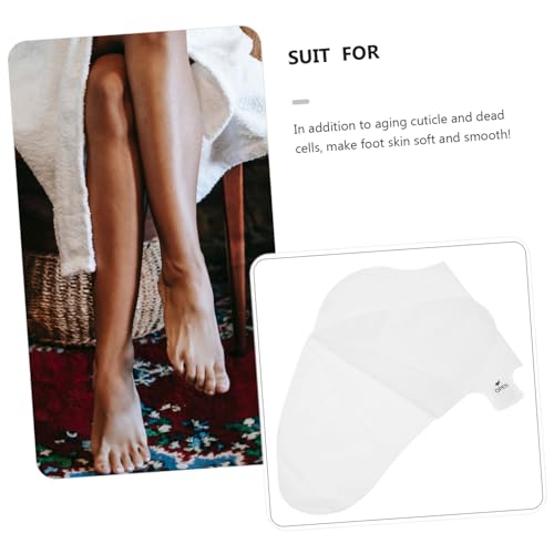 NOLITOY 2 Pares máscara pé para pele morta foot peeling mask mascara peeling pé máscara removedora c