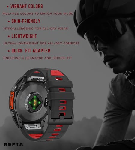 Image of 22mm Watch Band for Garmin fenix 8 47mm 5 6 fenix 7 sapphire solar band Quick Fit 22 Watch Bands for Garmin Watch Forerunner 965 955 epix gen 2 47mm Strap Comfort for Men Women