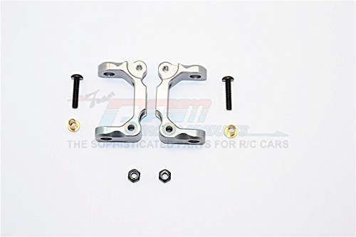 Tamiya TA02T Aluminum Front C-Hub Upgrade Set - 1 Pair, Red (Weather Resistant) 7 thumbnail image