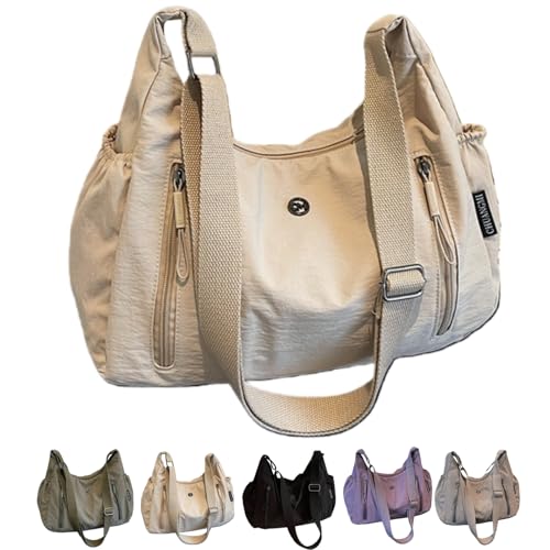 Bolso Crossbody para mujer estilo retro clásico miniatura 1