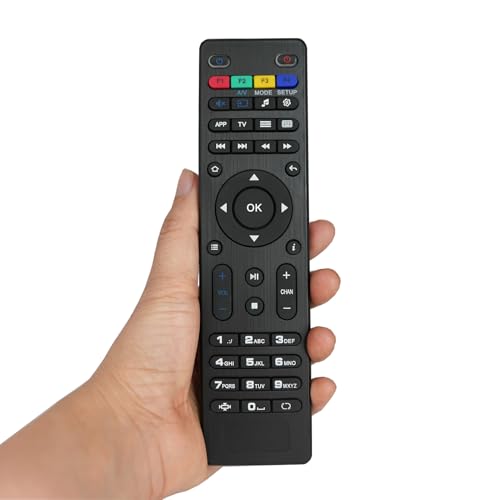 Mando a distancia de repuesto compatible con MAG IPTV Set Top Box Mag 250 254 255 256 257 261 270 349 350 351 352, MAG322W1, MAG254W1, etc.