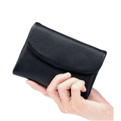 Joyfullygo Wallet, Pebbled Leather Wallet Unisex, Waterproof, Can Hold Credit Cards, Coins, Cash and Various Id Cards (Dark Blue)3