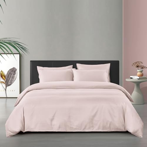 EPITEX EPINOVA Silkysoft 980 TC Cotton-Blend Bedsheet Set Soft Lightweight Hypoallergenic Full Elastic 14 Deep Pocket Fitted Sheet Includes Pillow & Bolster Cases Single to King Sizes