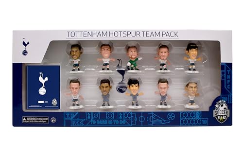SoccerStarz sono ufficialmente licenza 5 centimetri figure di calciatori provenienti da squadre leader del mondo e squadre nazionali. Ci sono oltre 1.500 da collezionare e oltre 40 club e squadre nazionali tra cui scegliere rendendo SoccerStarz ogni fan deve avere da collezione. I SoccerStarz sono disponibili in sacchetti di alluminio, blister singoli, confezioni team in edizione limitata e secchielli a buon mercato per iniziare la tua collezione!