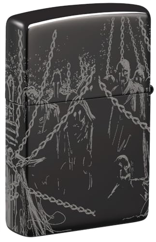 Encendedor de Bolsillo Zippo Skull King Black miniatura 2