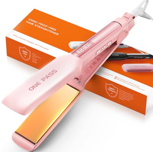 Piastra per Capelli Professionale Faszin, Piastre in Ti...