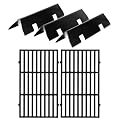 Grillflame Spirit E210 Grill Grates Flavorizer Bars Replacement Parts for Weber Spirit Grill Grates 200 Grill Parts E-210 S-210 E-215 E-220 S-220 Spirit II e-210 GS4 Spirit 2 Grates 7637 7635