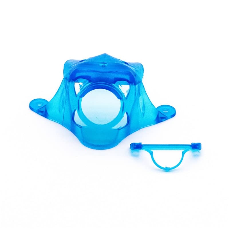 OZLLORC car parts NewBeeDrone BeeBrain Goober Camera Canopy for BeeBrain Lite Board FPV Racing Cam Drone Tinywhoop Frame Kit Spare Parts easy to install (Color : Blue)