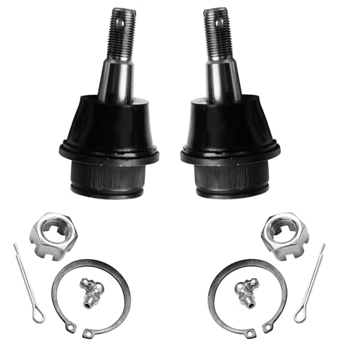 Image of Detroit Axle - 4WD Front 8pc Control Arms Kit for 2006 2007 2008 Dodge Ram 1500, 2 Upper Control Arms with Ball Joints 2 Lower Ball Joints 2 Sway Bars 2 Outer Tie Rods Replacement