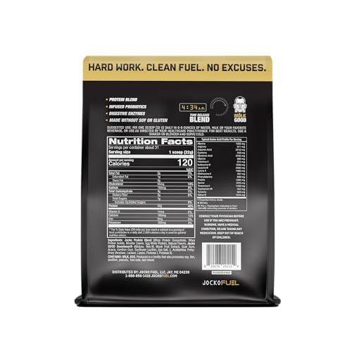 Jocko Fuel Protein 2 Pack Bundle - Jocko Mölk Chocolate + Vanilla (2 Flavors) (2lb Each)