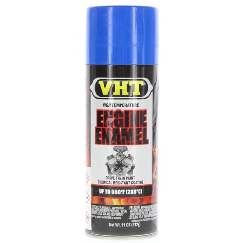 VHT SP134 550° Engine Enamel High Heat Spray Paint – Ford Light Blue– 11 oz. Aerosol Can