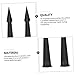 balacoo 4pcs Aluminum Ground Spikes for Garden Solar Powered Torch Lights Replacement Tool Outdoor Spikes