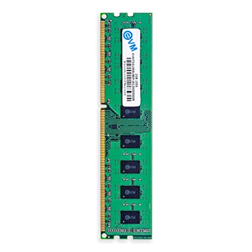 Image of EVM 2GB DDR3 Desktop RAM 1333MHz Long-DIMM - 1.5V Low Voltage, 240-PIN Pin, Intel & AMD Compatible, High-Speed PC Memory Upgrade - 10 Year Warranty (EVMT2G1333U86P)