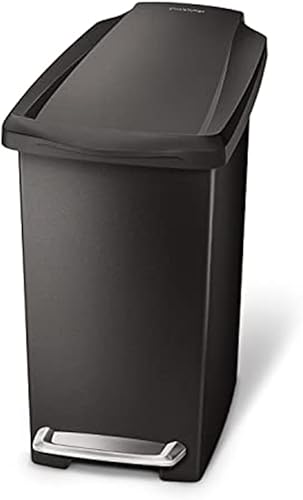 Papelera de escalón delgado de 338 fl oz2.6-gallon.