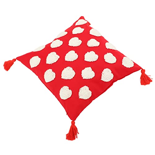 Cabilock Funda de cojín Funda de Almohada Mantas mullidas de Tiro de Piel sintética Bedroom Decor decoración Dormitorio Funda de cojín Alternativa Funda de Almohada de Estilo Simple