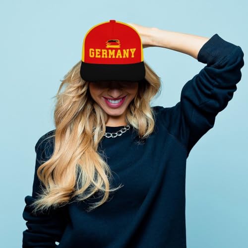 Image of Soccer National Team Baseball Cap for Men Women Adjustable Snapback Summer Sun Hat Game Day Hat for Soccer Fans
