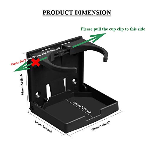 Portavasos Plegable Ajustable Universal para Carros miniatura 3