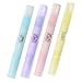 AEKZOX Penna Correttore Smalto per Unghie Set da 4 Pezzi con 9 Punte di Ricambio Strumento di Precisione per Manicure e Pedicure per Rimuovere Smalto in Eccesso con Solvente immagine