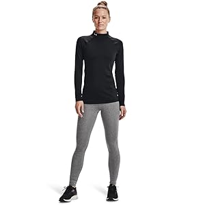 Under Armour womens Authentics Mock Neck T-shirt