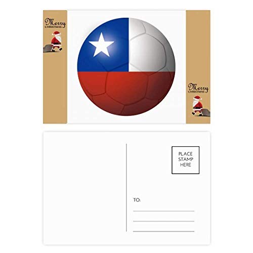 Cartes postales Chili lot de 20 pour remerciement drapeau chilien