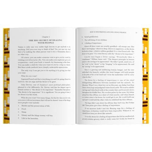 Image of How to Win Friends and Influence People by Dale Carnegie: Wilco Classics Sprayed Edge Premium Hardback Edition
