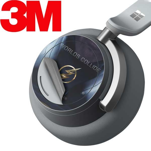 Skinit Decal Audio Skin Compatible with Surface Headphones - Officially Licensed Warner Bros The Flash Movie: Batman Poster Design