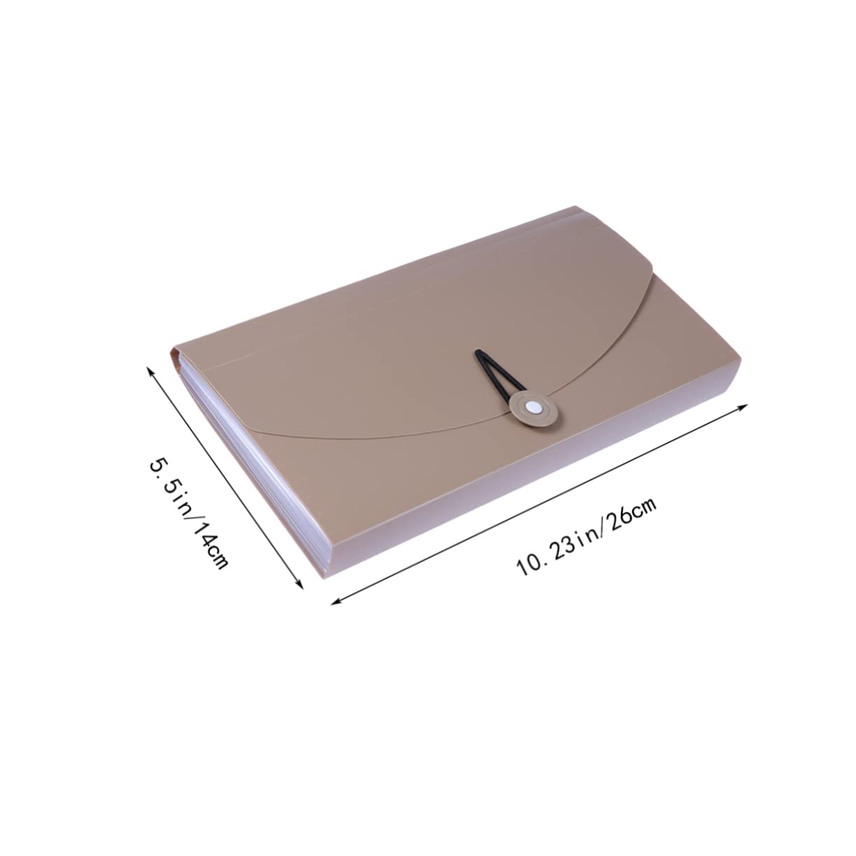 Ciieeo 3pezzi Porta Documenti Espandibile Con Elastico Organizzatore Di File Rosso Semi-trasparente Per Casa Scuola e Ufficio