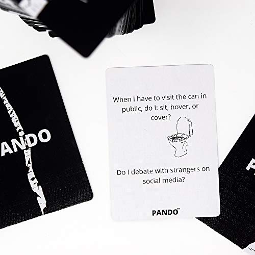 Pando - The Party Game And Conversation Starter For Friends And Family - Icebreaker Game And Get To Know You Game - Compete To Answer Unpredictable Trivia Questions About Your Friends And Family #TOP4