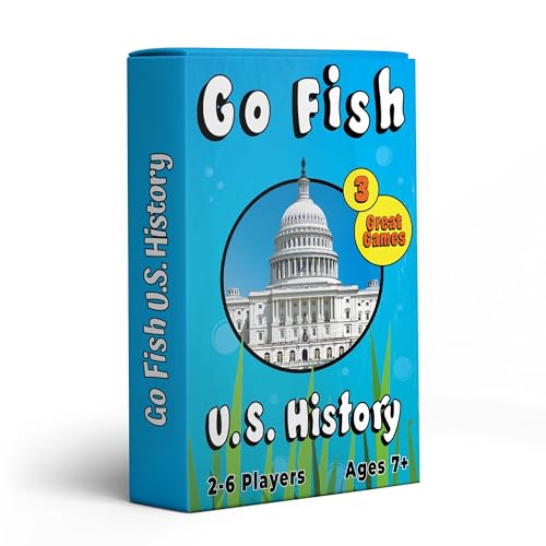 Go Fish U.S. History - Juego de Historia de EE.UU. miniatura 1