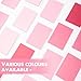 Eaasty 50 Pcs Mini Notebooks Bulk Small Pocket Notepads Journals Lined Paper Gradual Color Cover Paper for Nurse Teacher Meetings Classroom Coworker Employee Office Party Favors (Pink)