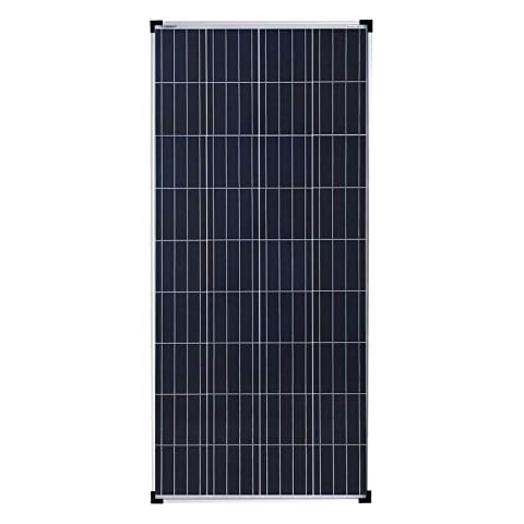 Enjoysolar Poly 160W 12V Polykristallines Solarpanel Solarmodul Photovoltaikmodul ideal für Wohnmobil, Gartenhäuse, Boot Cover