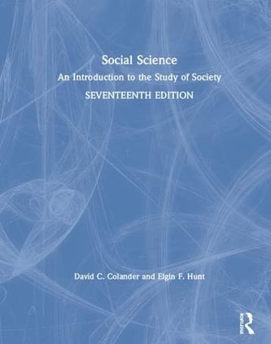 Social Science: An Introduction to the Study of Society