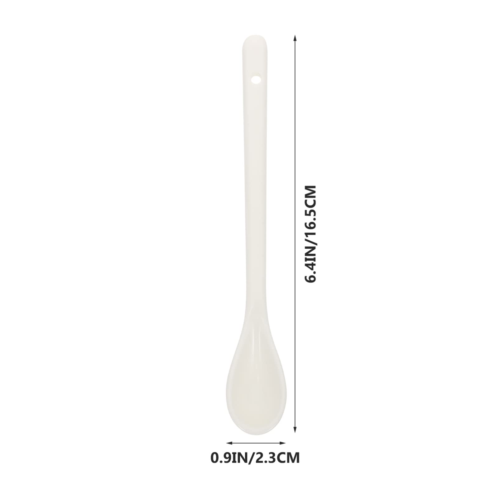 BATLAM 12pcs cuillères à gâteau à Dessert à café à Long Manche cuillères à mélanger Pratiques pour la Cuisine à Domicile