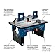 BOSCH RA1141 66.0 cm x 16-1/5.1 cm Laminated MDF Top Portable Jobsite Router Table with 2-1/5.1 cm Vacuum Hose Port