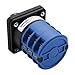 BAOMAIN 40A 660V 3-Position Momentary Rotary Cam Switch, 12 Terminal 1-0-2 SZW26-40/B303.3 for Motor Reversing, Industrial Control & Testing Equipment