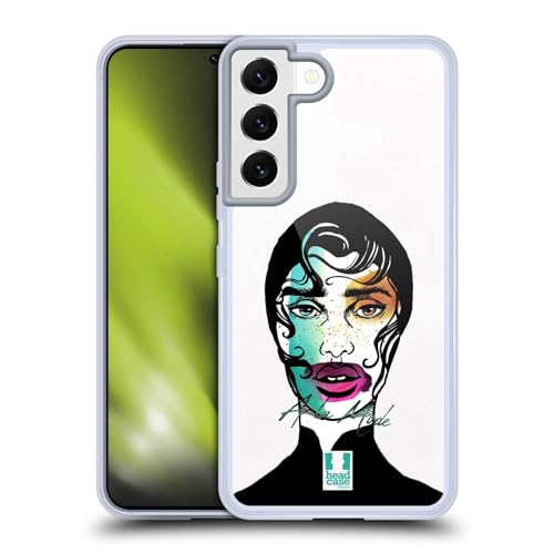 Head Case Designs A La Mode Avant Garde Faces Gel Case [Military Grade Protection] Compatible with Samsung Galaxy S22 5G and Compatible with MagSafe