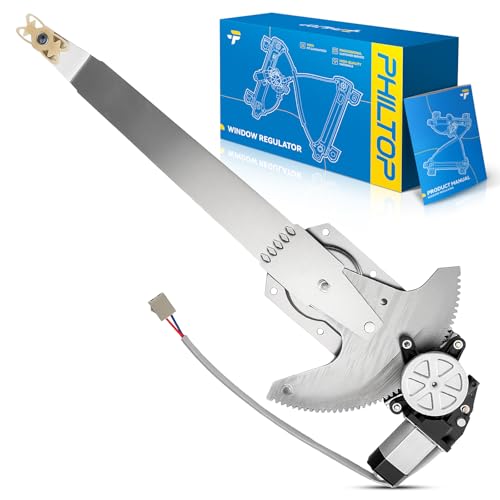 Image of PHILTOP Front Right Passenger Side 741-754 Power Window Regulator w /Motor