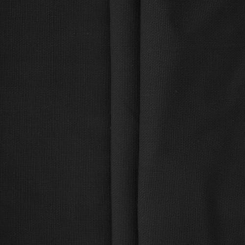 Men Cotton Linen Breathable Suit Pants, Solid Color Basic Pleated Casual Clothes Button Waist Baggy Pants with Pockets4