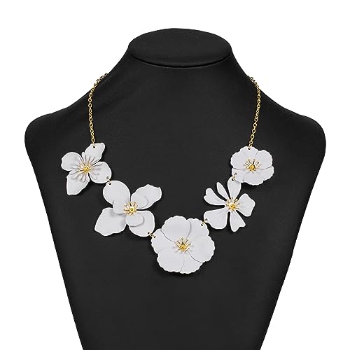 Bijoux épais à fleurs : Le cadeau idéal pour femmes et filles - 4