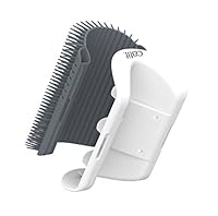 Catit 2.0 Self Groomer, Massageecke für Katzen, grau, 1 Stück (1er Pack)