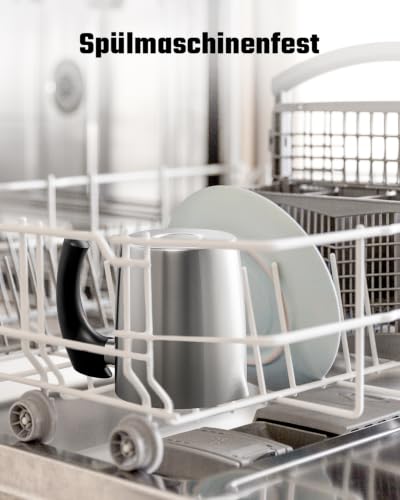 SHARDOR 5-In-1 MilchaufschäUmer, 500 Ml MilchaufschäUmer Elektrisch Mit Einstellbarer Temperatur Und Edelstahl Milk Frother… – Ansicht 7