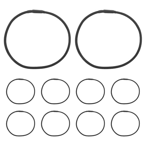 HOMOCONO 10 StüCk Elastische StoßDäMpferhalterung Gummiringe FüR MikrofonstäNder Kondensatormikrofon Tisch-Mikrofonhalter Anti-Vibration Schreibtisch-StäNder ZubehöR