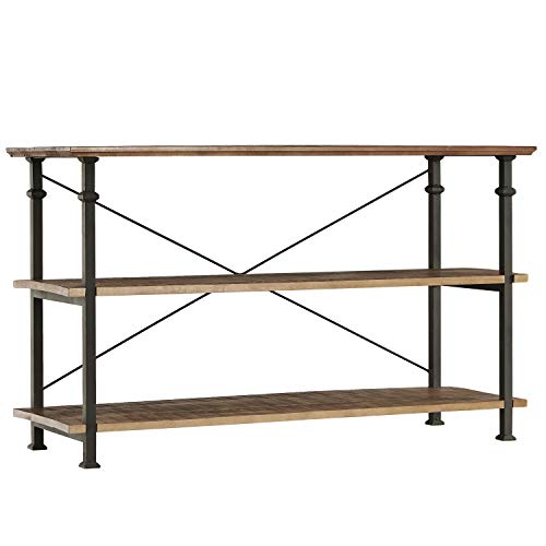 Lexicon Milligan Wood Sofa Table, 62" X 18", Rustic Brown #TOP3